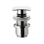 Remer 904SCC2 Square Click-Clack Without Overflow In Polished Chrome